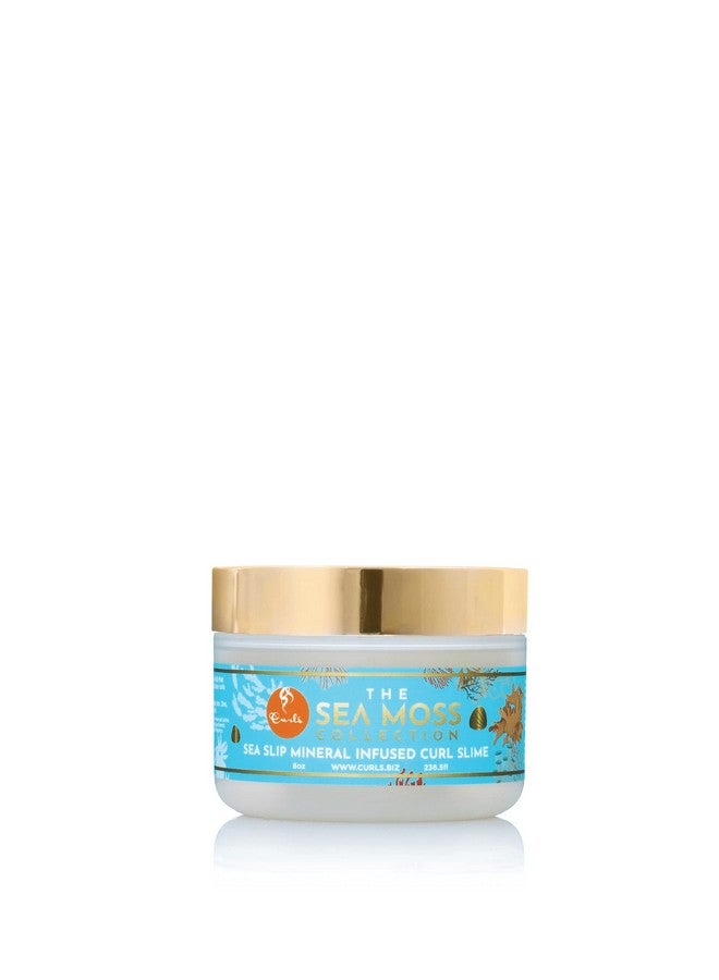 Curls Sea Moss Sea Slip Mineral Infused Slime Hair Jelly Promotes Healthy Hair Growth Protects Hair From Styling Damage Delivers Shiny Defined Hydrated 8Oz 1 Count - Image 2