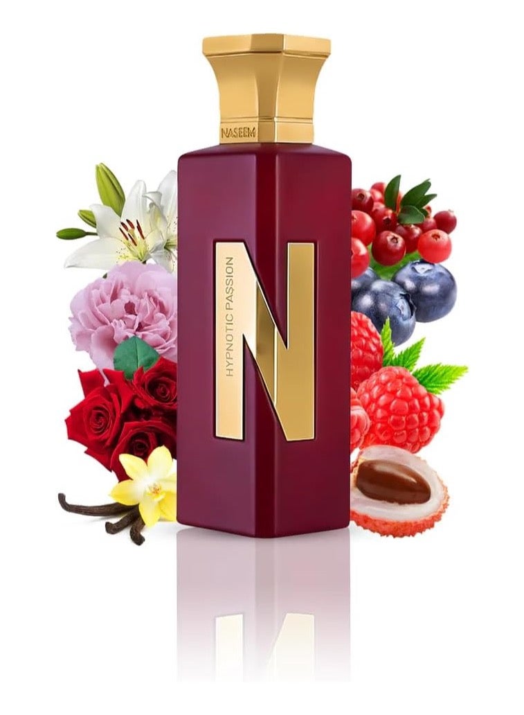 NASEEM Hypnotic Passion Aqua Perfume Subtle Tone Eau De Parfum For Men & Women 75 ml - Image 1