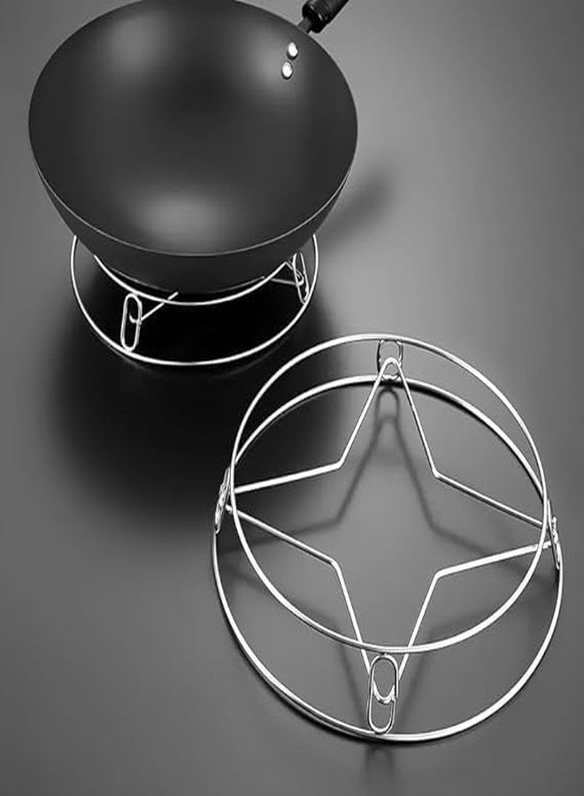 ZQQWI Stainless Steel Kitchen Cooking Pot Steaming Round Cooking Pot Steaming Tray, Kitchen Cookware Tool (pack of 1) - Image 2