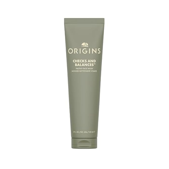 Origins Checks and Balances Frothy Face Wash | Gentle Face Cleanser for All Skin Types | With Mint - Image 1