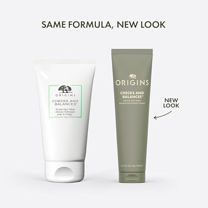 Origins Checks and Balances Frothy Face Wash | Gentle Face Cleanser for All Skin Types | With Mint - Image 2