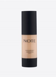 NOTE COSMETIQUE Detox And Protect Foundation 01 Pump Beige  - Image 1