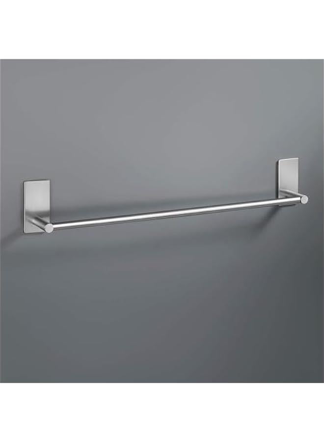 Bathroom Towel Holder 42CM Self Adhesive Towel Bar SUS 304 Stainless Steel Rustproof Brushed Finish,Strong load-bearing, Toilet Bathroom Bath Towel Cleaning Tools Holder