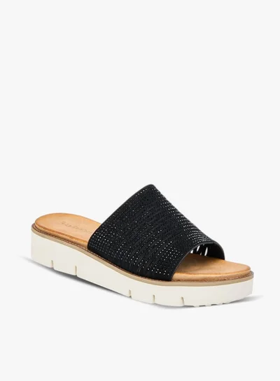 Le Confort Womens Embellished Slip-On Sandals