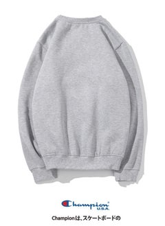 Champion Graphic Printed Sweatshirt Grey  - Image 2