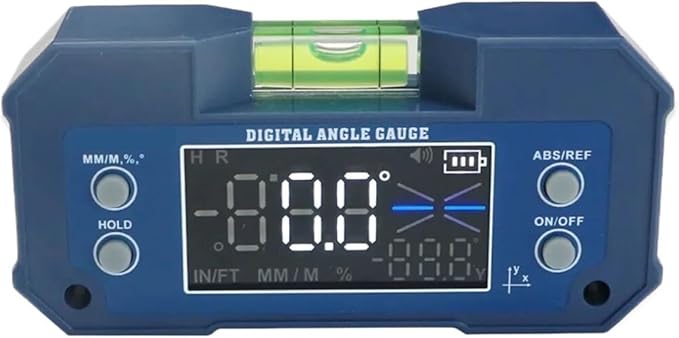 Mini Magnetic Level Gauge Rechargable Dual Axis Digital Angle Finder 5346 L - Image 1