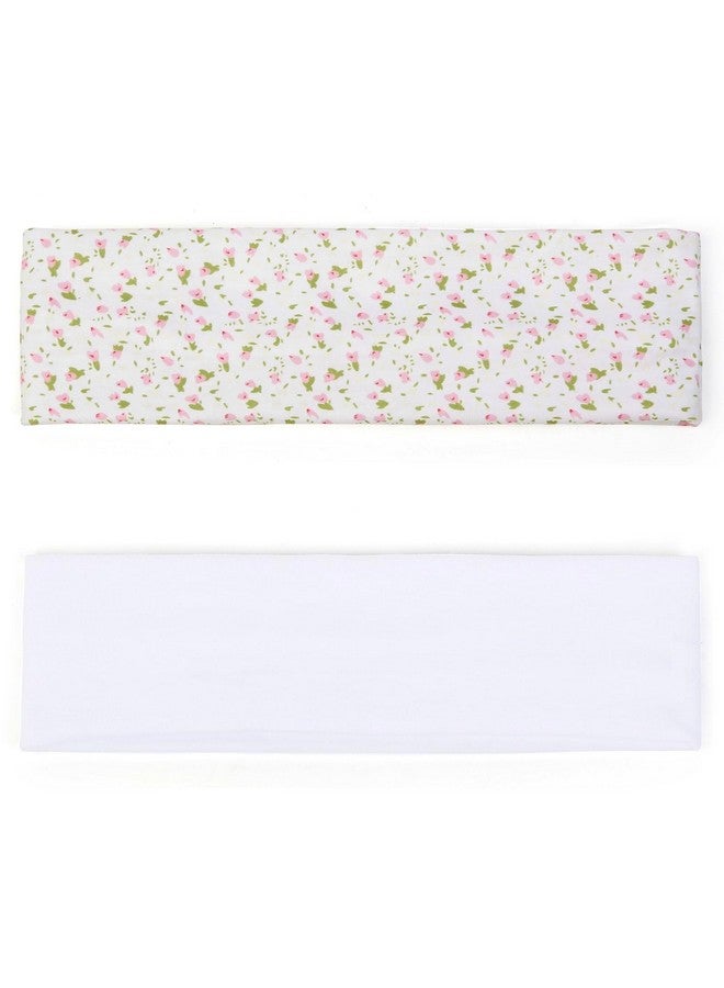 TERSE Fashion Headbands For Women Short Hair Non Slip Elastic Floral Hairbands Soft Fabric Hair Bands For Women'S Hair 2 Inches Thick Stripe Head Band For Girls Valentine'S Day Heart Headbands - Image 2