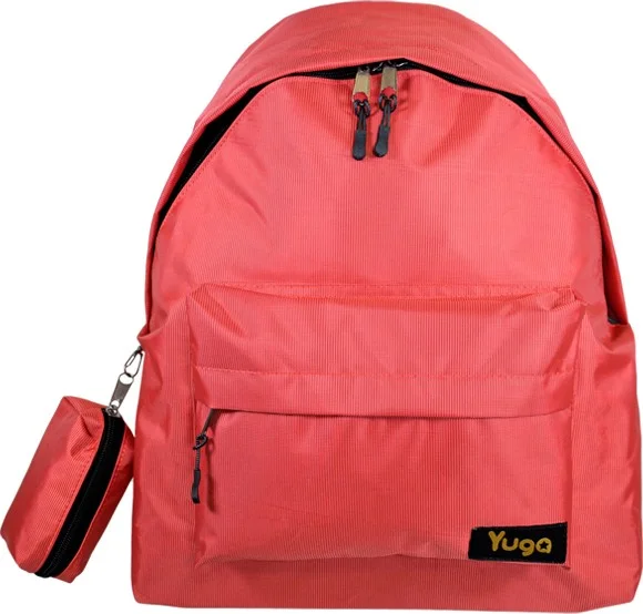 Yuga Canvas Backpack Red Striped