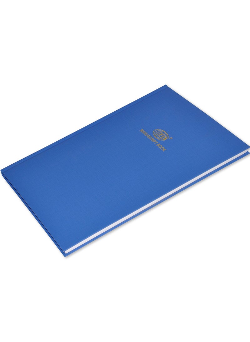 FIS 5-Piece Manuscript Book Set Blue, 2 Quire, Plain, Size: F/S ( 210 x 330 mm ) - FSMNFSP2Q - Image 2