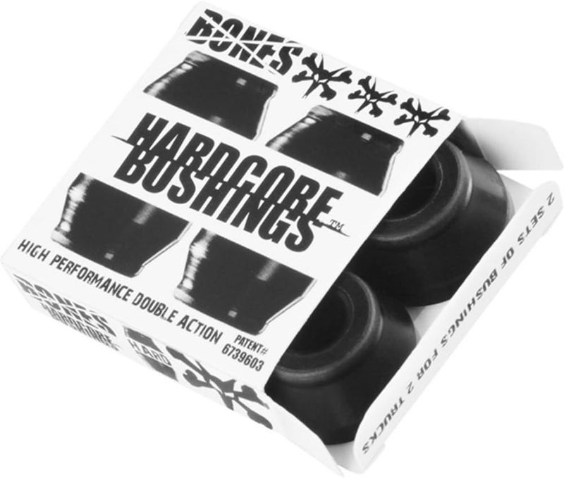 Hardcore 4pc Hard Black Black Bushings Skateboard Bushings