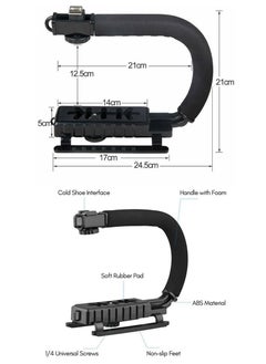 Generic Plokama PK-777 Professional Photography Kit with HD Microphone, 7W LED Flash, and Tripod for Phones and Cameras - Black  - Image 3