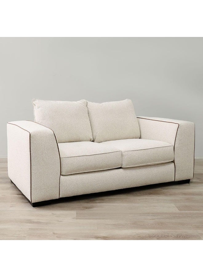 Comfynest Comfynest Trix 2Seater Fabric Sofa With 2Year Warranty 185X95X97Cm Beige - Image 4