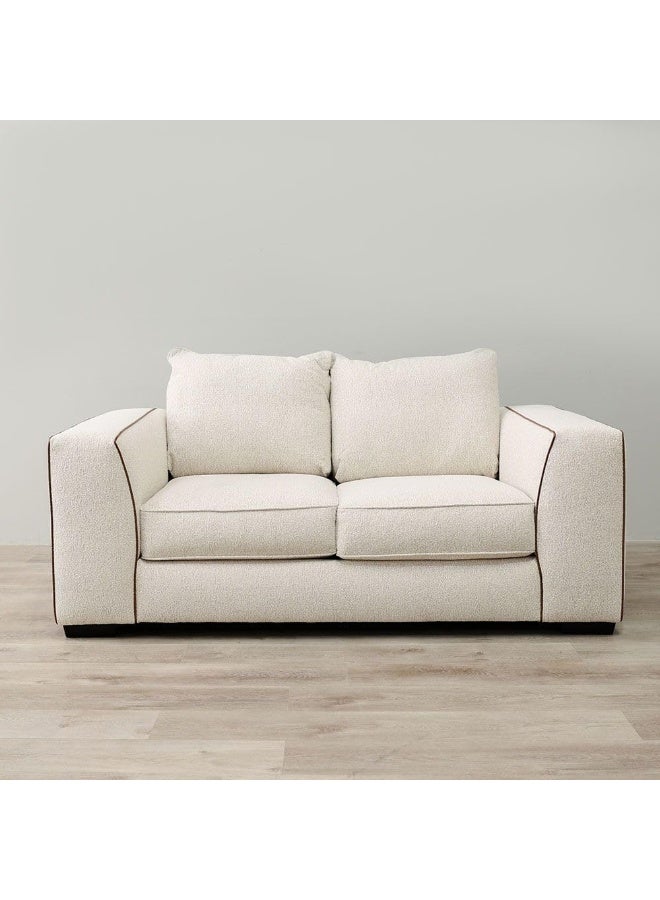Comfynest Comfynest Trix 2Seater Fabric Sofa With 2Year Warranty 185X95X97Cm Beige - Image 3