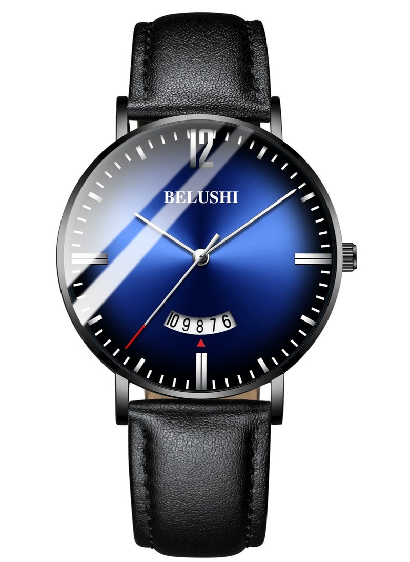 Belushi - Men's Fashion Thin Fully Automatic Quartz Watch - Image 1