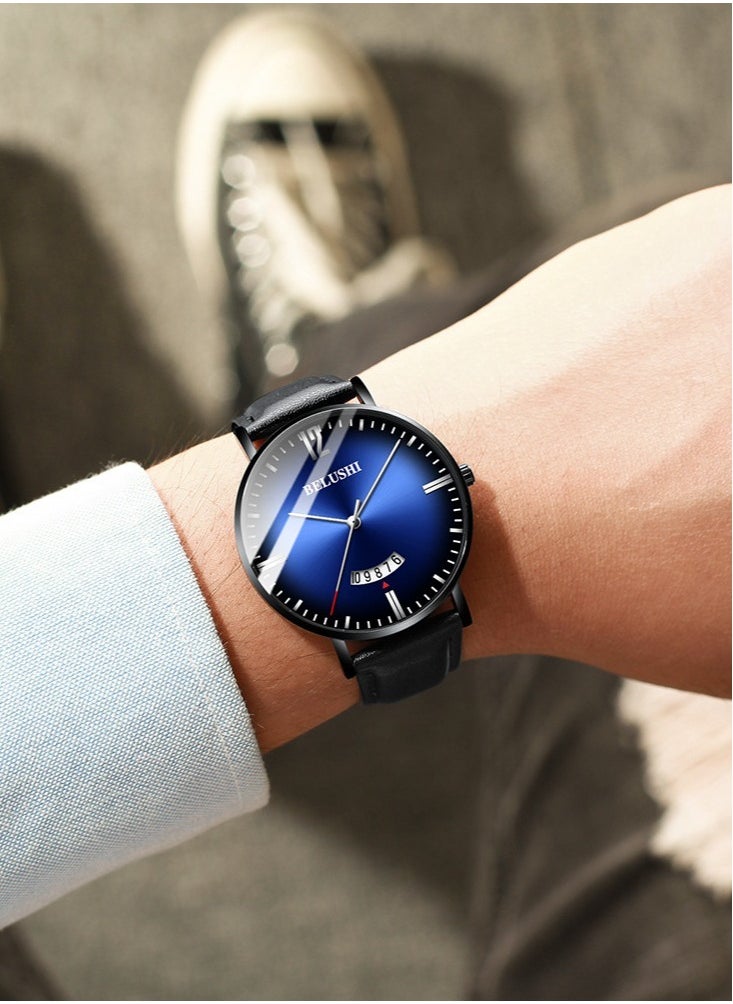 Belushi - Men's Fashion Thin Fully Automatic Quartz Watch - Image 1