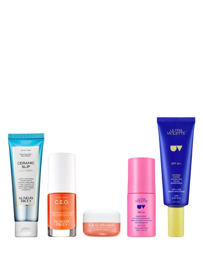 ULTRA VIOLETTE Sunday Riley x Ultra Violette: Glow Givers Kit - Image 4