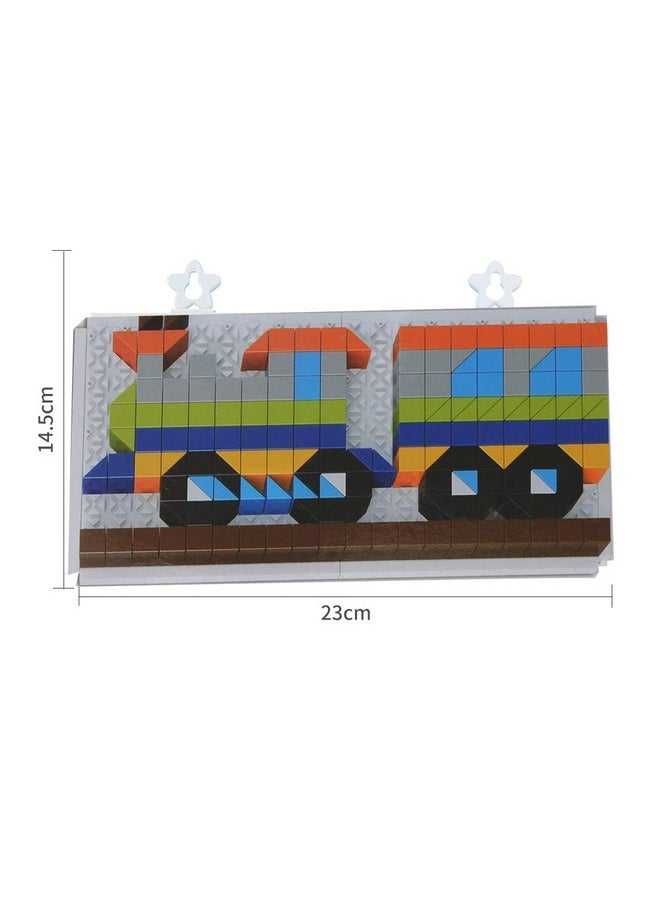 Vibgyor Vibes - Vibgyor Vibes 240 Pc DIY Transportation Building Blocks Jigsaw Puzzle - Image 1