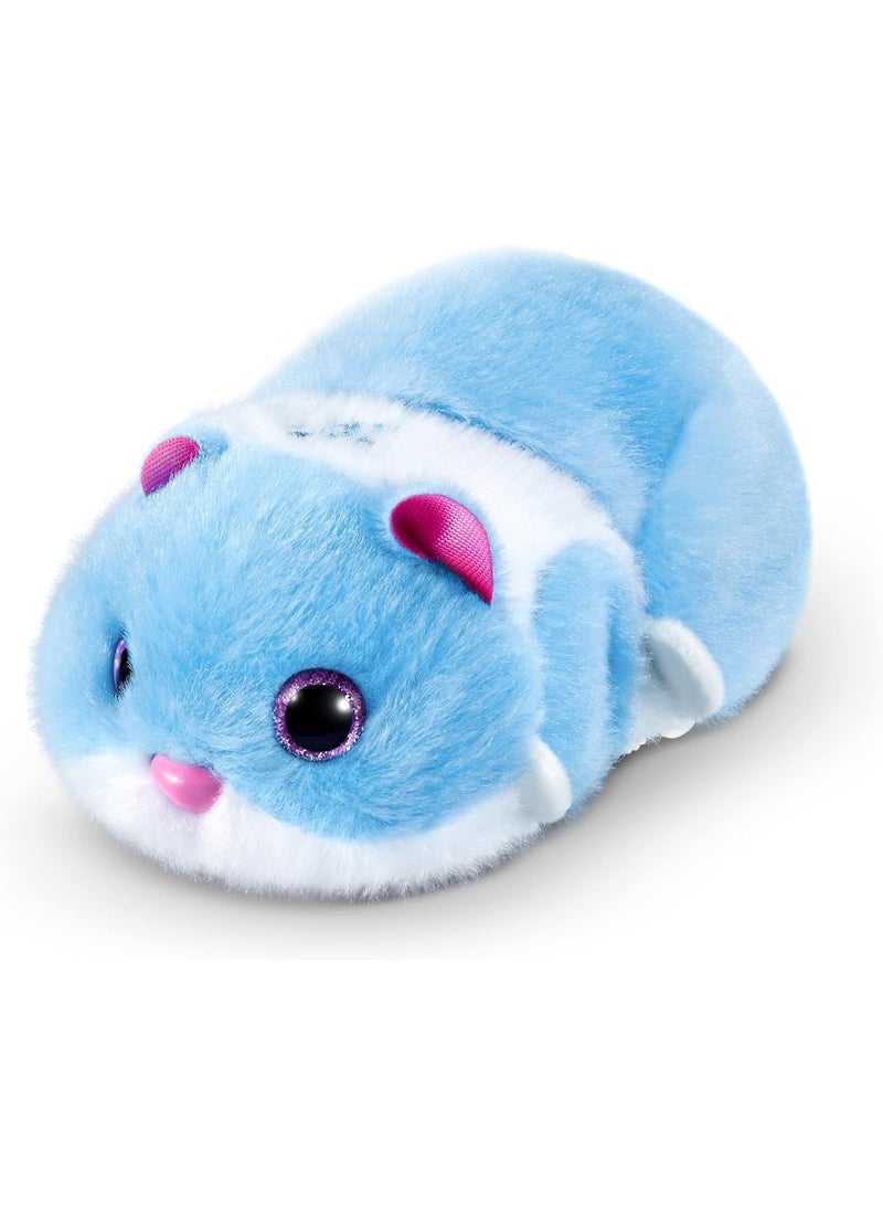 Pets Alive Hamstermania Series 1 Interactive Running Hamster Toy in Ball – Blue Electronic Pet for Kids - Image 3