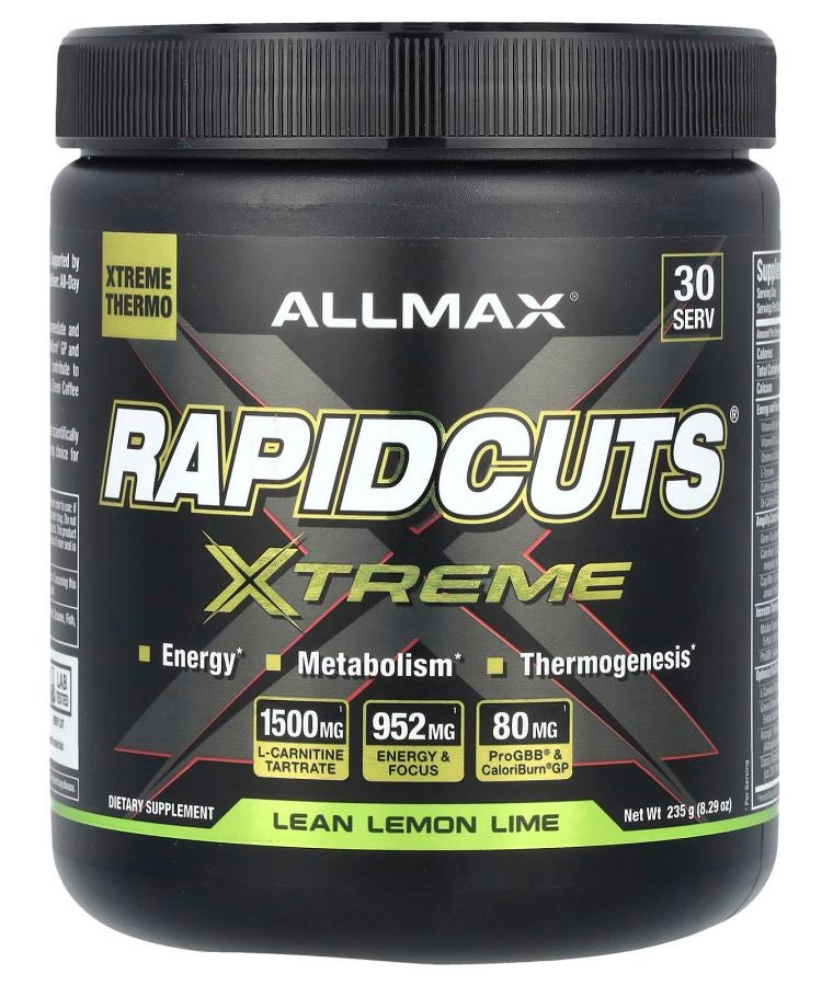 Allmax Rapidcuts® Xtreme Lean Lemon Lime 8.29 oz (235 g)