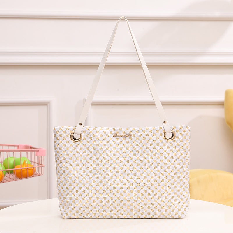 Women'S Bag Polka Dot Printed Shoulder Bag Ladies Trend Large Capacity Tote Bag Hand Bags - Image 1