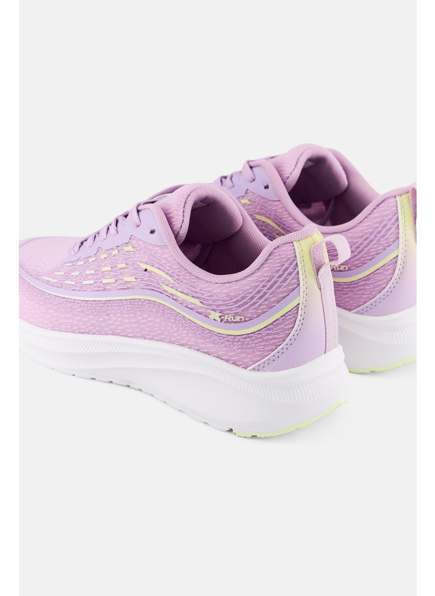 RBX Women Lace UP Outdoor Shoes, Light Purple  - Image 2