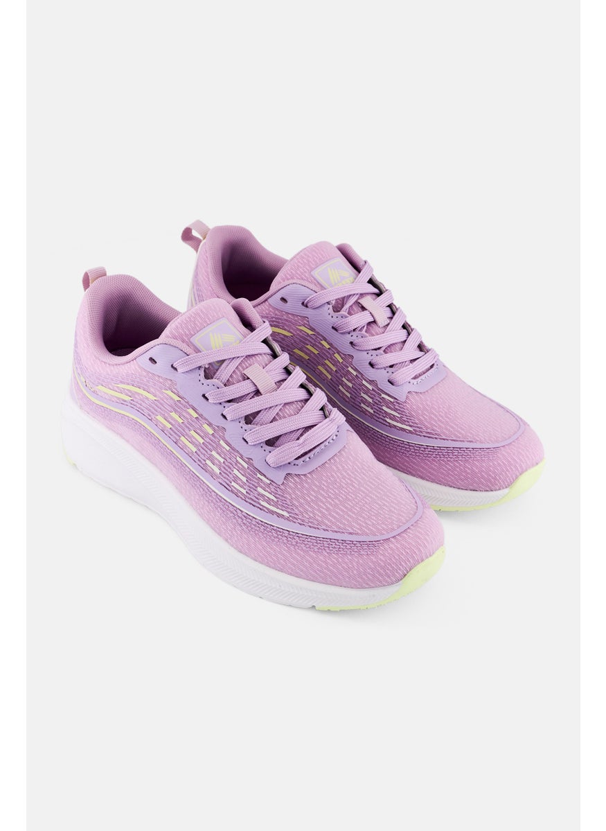 RBX Women Lace UP Outdoor Shoes, Light Purple  - Image 1