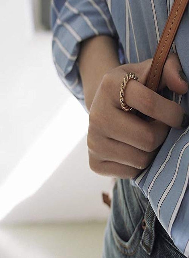 Shapes Studio THE SIMPLE TWIST BAND RING (6) - Image 5