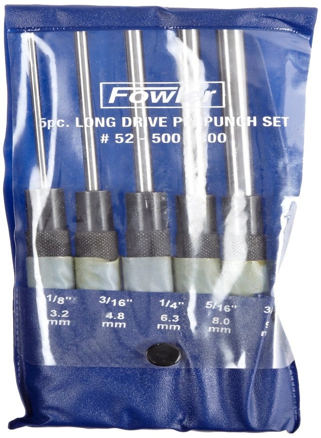 Fowler مجموعة أدوات ثقب دبابيس القيادة الطويلة جدًا من فاولر 52-500-300-0، 5 قطع - Image 2