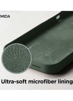 Mida iPhone 14 Pro Silicone Case Cover, full body protection case with a soft silky feel, shockproof cover with microfiber lining  - Image 3
