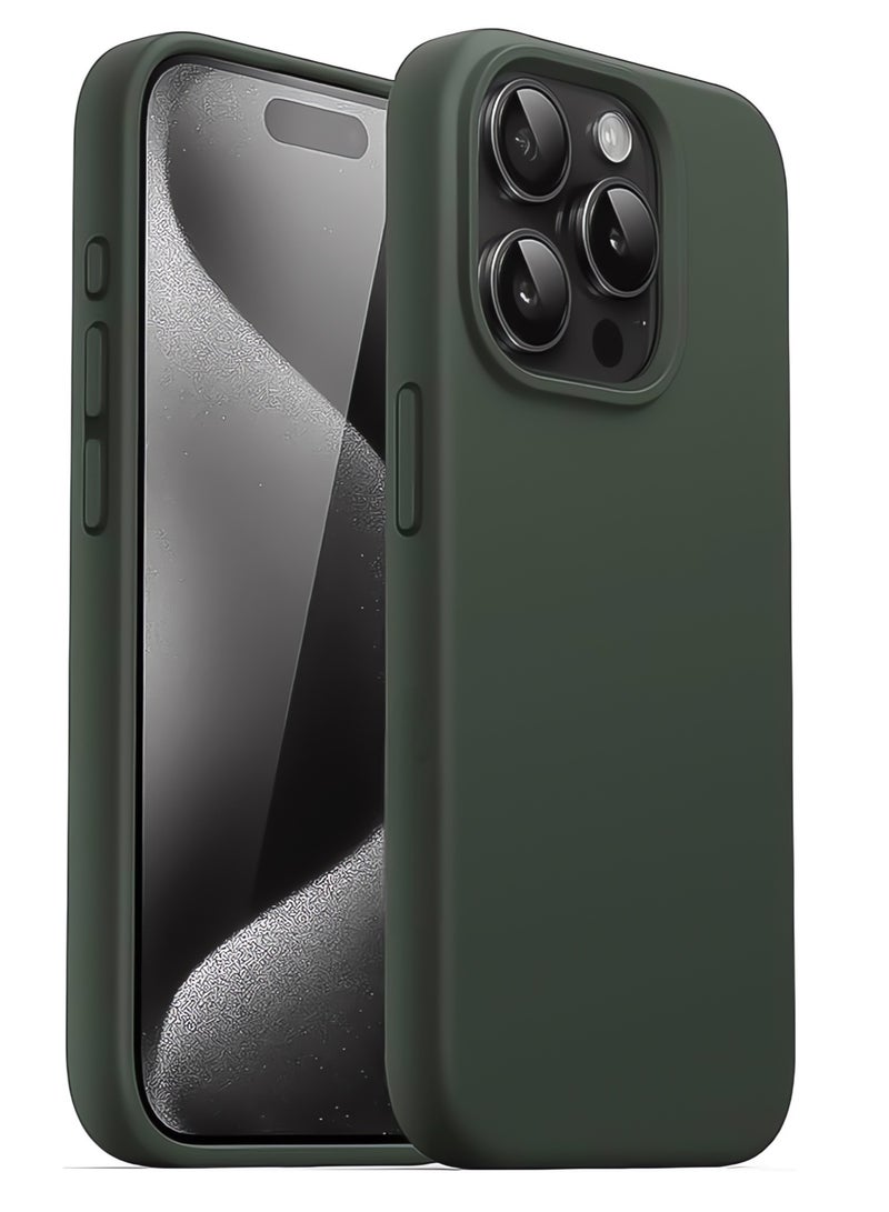 Mida iPhone 14 Pro Silicone Case Cover, full body protection case with a soft silky feel, shockproof cover with microfiber lining  - Image 1