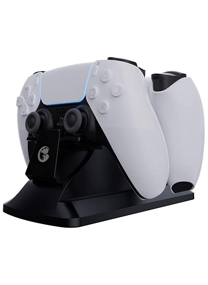 GAME Gamesir Dual Controller Charging Station With Led Indicator, Quick Charging Cable Power Dock For Ps5 Game Controller  - Image 1