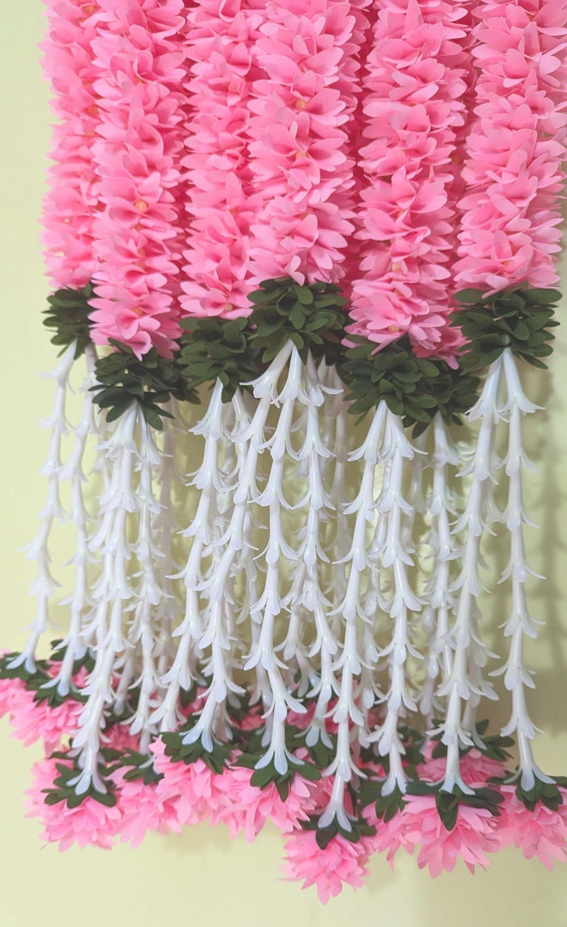 afarza Garland Toran for Door Hanging Decoration Bandarwal Handmade Festival Wedding Backdrop Haldi Mehndi Home Decor 4 Pieces - Image 4