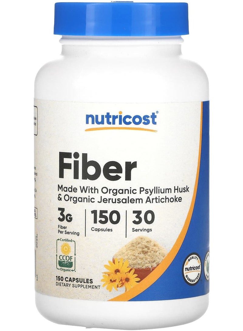 Nutricost Fiber, 150 Capsules