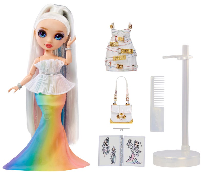 Rainbow High Fantastic Fashion Amaya Raine – Rainbow 11” Fashion Doll and Playset with 2 Complete Doll Outfits, and Fashion Play Accessories, Great Gift for Kids 4-12 Years Old - Image 2
