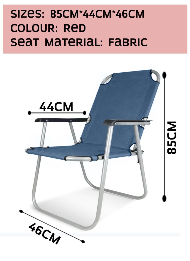 Foldable outdoor and indoor space saving easy storage lightweight chair to use for multipurpose outdoor activities as beach chair camping chair quick setup wherever you go - pzsku/ZE262459ACA5D0885FB80Z/45/_/1699083711/17836947-e58d-405a-9aa3-43e506ee7f2e