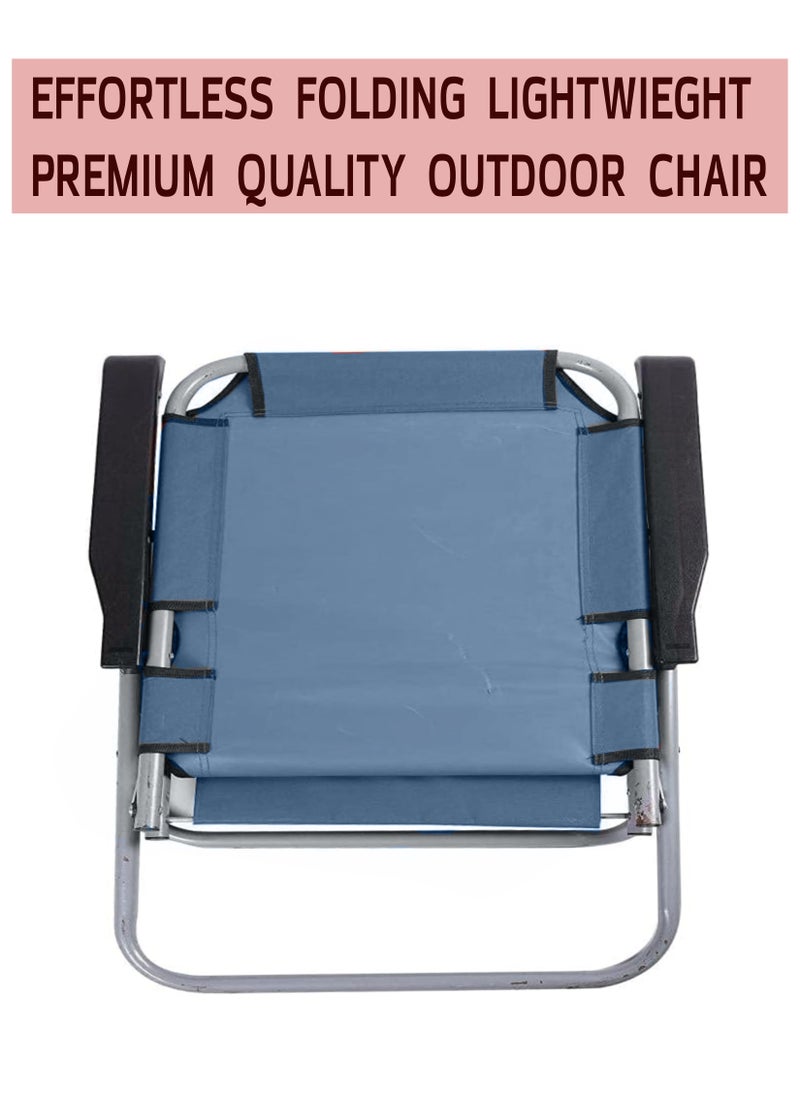 Foldable outdoor and indoor space saving easy storage lightweight chair to use for multipurpose outdoor activities as beach chair camping chair quick setup wherever you go - pzsku/ZE262459ACA5D0885FB80Z/45/_/1699083721/f6ffb207-02c0-48bf-8254-f9d924f17f6f