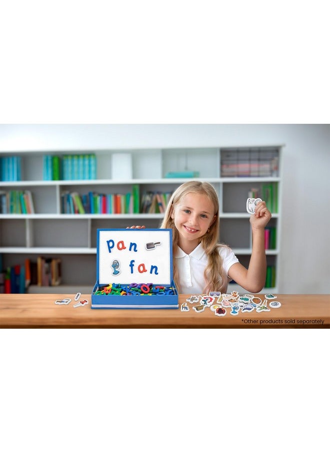 Junior Learning Junior Learning Rainbow CVC Objects Magnetic Foam Set, 40 Pieces, Ages 4-5, Phonics, Pre K-K  - Image 2
