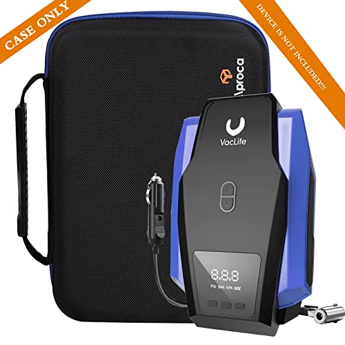 Aproca Portable Hard Storage Protective Case, for Powools Tire Inflator Portable Air Compressor Air Pump and Accessories - Image 4