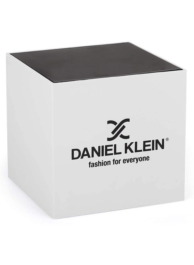 DANIEL KLEIN ساعة تناظرية من الستانلس ستيل DK.1.12448-2 - Image 2