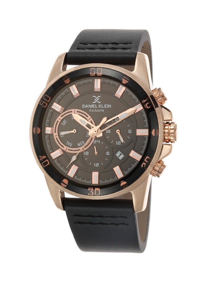 DANIEL KLEIN ساعة تناظرية من الستانلس ستيل DK.1.12448-2 - Image 1