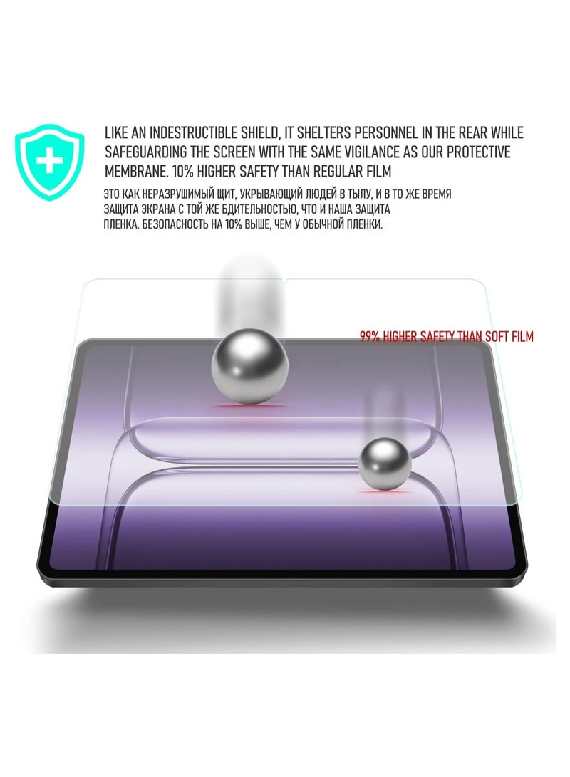 2 Pack Compatible OnePlus Pad 3 13.2-inch (2025) Tempered Glass Scratch Resistant HD Drop Screen Protector for OnePlus Pad 3 - Image 3