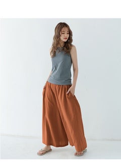 ماركة غير محددة بنطلون طويل الساق بنطلون عارضة  - Image 1