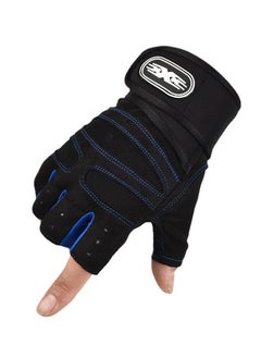 KUYING 2-Piece Semi-Finger Gym Training Gloves 