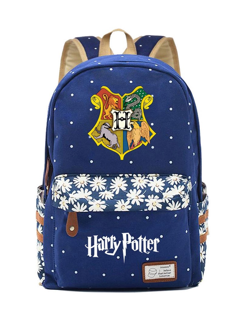 Harry Potter Student schoolbag canvas girls backpack