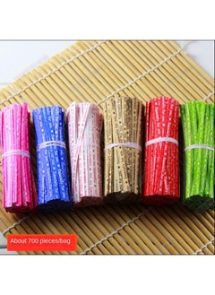 Bluejw Kraft Paper Tie Silk Baking Packaging Color Tie Bread Packaging Bag Tie Rope Lollipop Sealing Iron Tie Wholesale  - Image 3