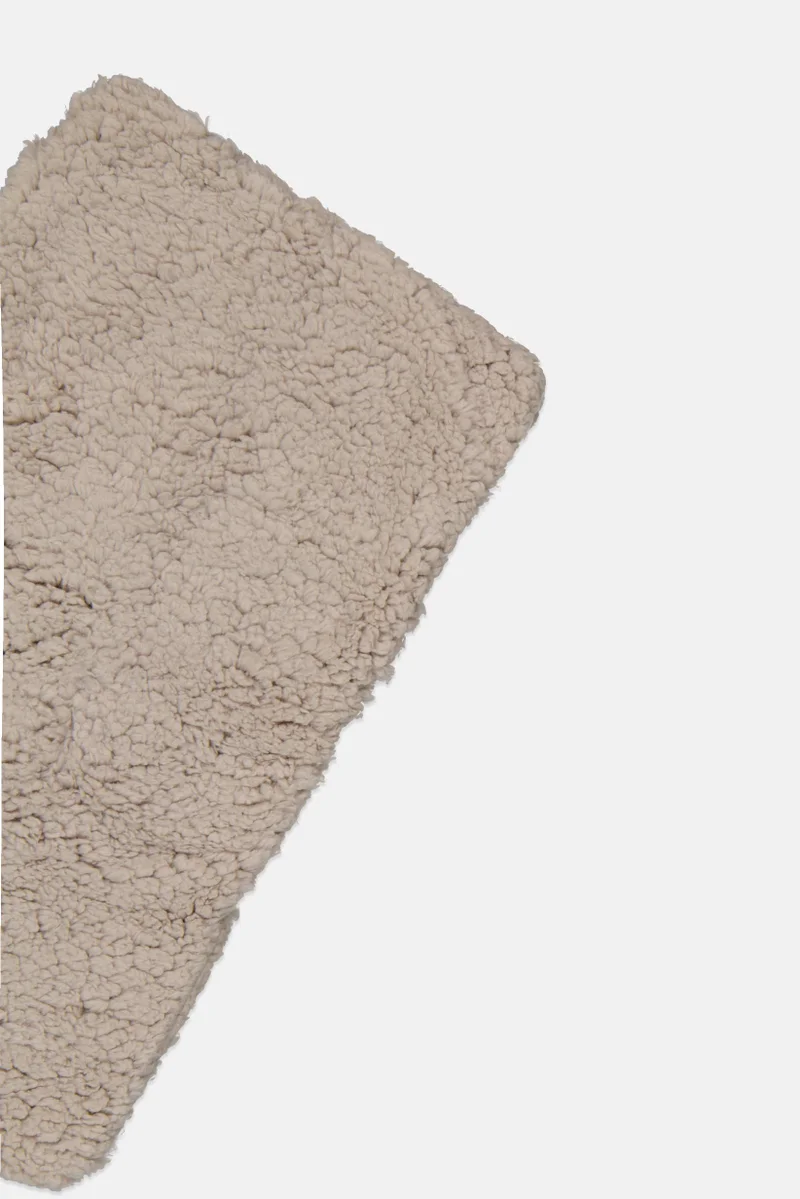 Muy Mucho Faux Fur Cushion Cover, Taupe