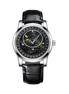 KIMSDUN Men's waterproof sports chronograph watch fashion rotating starry sky men's watch  - Image 1