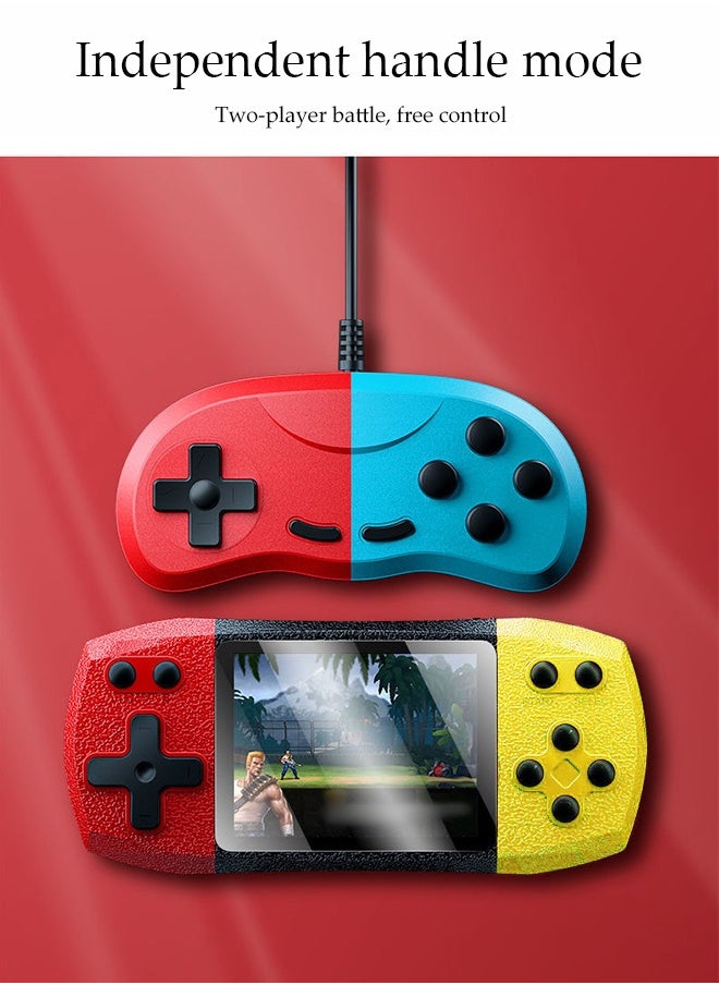 Handheld Game Console，High Definition Color Screen Mini Portable Game Console，620 Classical Games，With 3.0 Inch Color Screen And Rechargeable Battery，Can Connect To TV