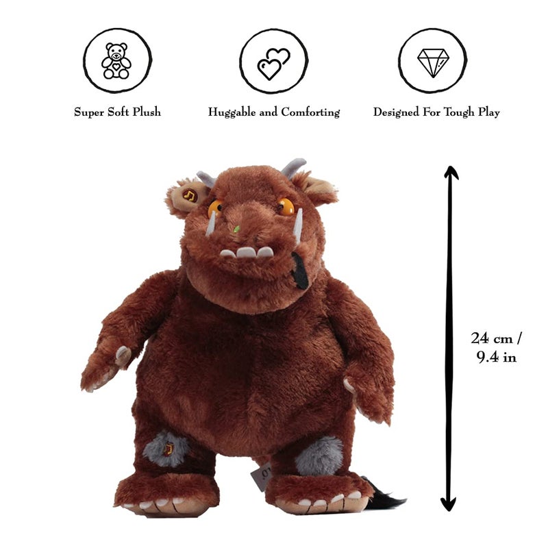 WOW! STUFF The Gruffalo Interactive Plush | Official Talking 12" Soft Toy from The Julia Donaldson Childrens Books and Films | Unlock The Bonus Phrases | for Boys and Girls Aged 2+ - Image 3