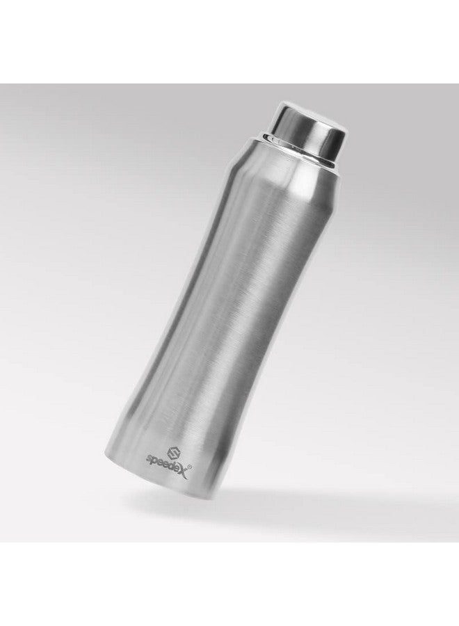 Speedex Stainless Steel Matt Water Bottle 1 Litre with Steel Cap - Leak-Proof, Durable, Lightweight | Ideal for Kids, Adults, Office, School, Travel | Pack of 4, Set of 4, Combo of 4 (1000ml Each) - Image 2